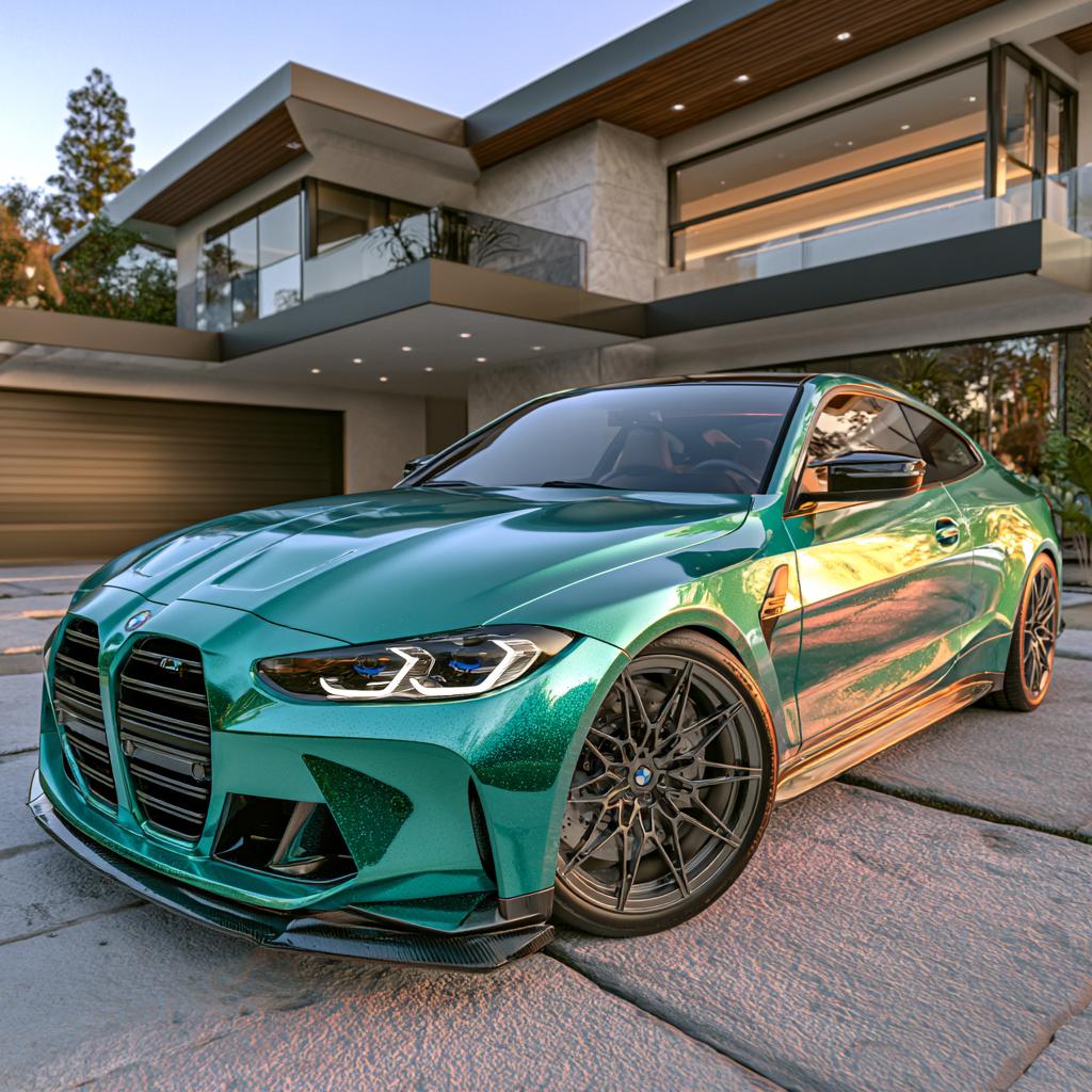 Cobia Glitter Emerald - BMW